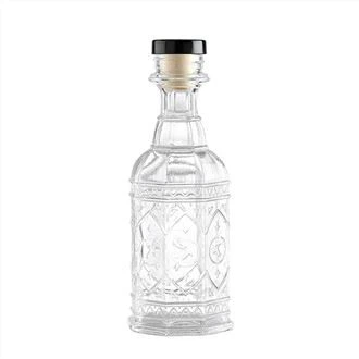 Whisky-Glasflasche aus Kork