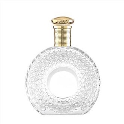 Geprägte Whiskey-Glasflasche