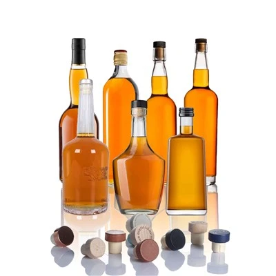 Kristall-Wodka-Glasflaschen