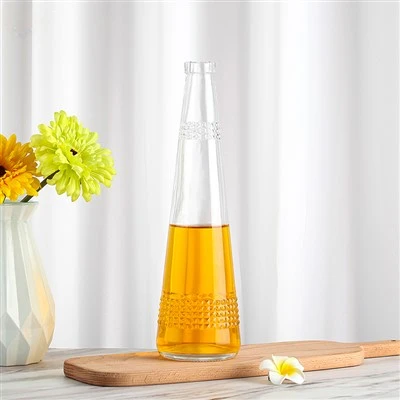 500-ml-Glasflaschen für Spirituosen mit Deckel