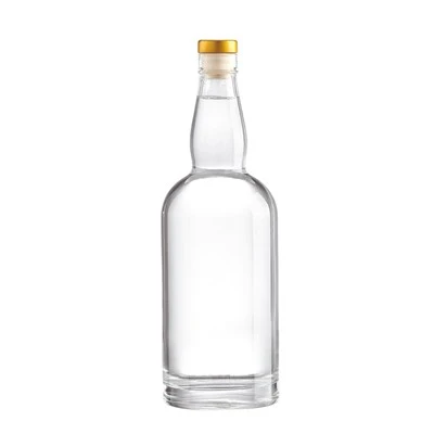 Fabrikspezifische Premium-750-ml-Wodka-Flasche aus Glas