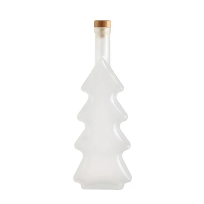 Probieren Sie eine 500-ml-Luxus-Spirituosenglasflasche